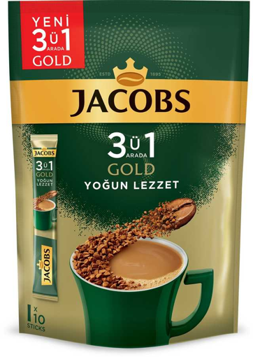 Jacobs 3ü 1 Arada Yoğun Lezzet 10'lu nin resmi