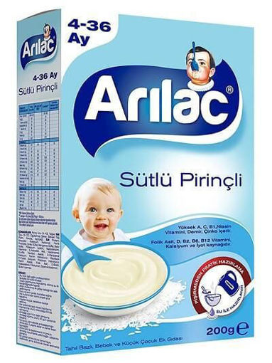 Arılac Instant Ek Gıda Sütlü Pirinçli 200Gr nin resmi