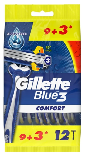 Gillette Blue 3 Comfort 9+3'lü Poşet nin resmi