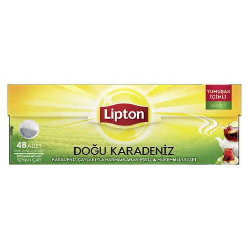 Lipton Demlik Poşet Çay Doğu Karadeniz 48'li 153 Gr nin resmi