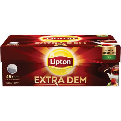 Lipton Extra Dem Demlik Poşet Çay 48'li nin resmi