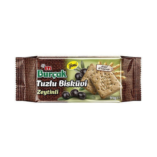 Eti Burçak Tuzlu Zeytinli Bisküvi 273 Gr nin resmi