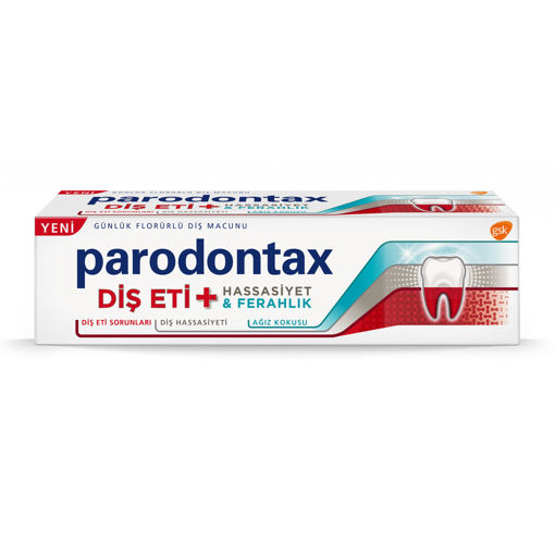 Paradontax Diş Eti Hassasiyet ve Ferahlık Diş Macunu 75 Ml nin resmi