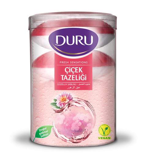 Duru Sabun Fresh Çiçek Tazeliği 4*100 Gr nin resmi