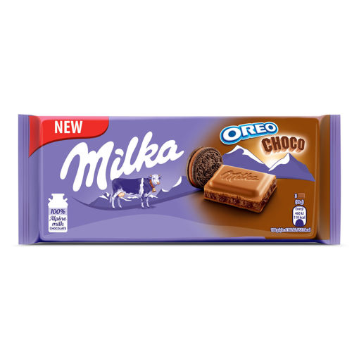 Milka Oreo Choco Çikolata 100 Gr nin resmi