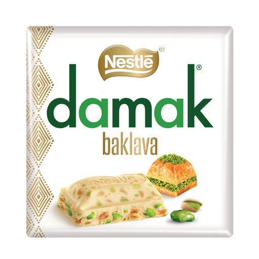 Nestle Kare Damak Baklava Çikolata 60 Gr nin resmi