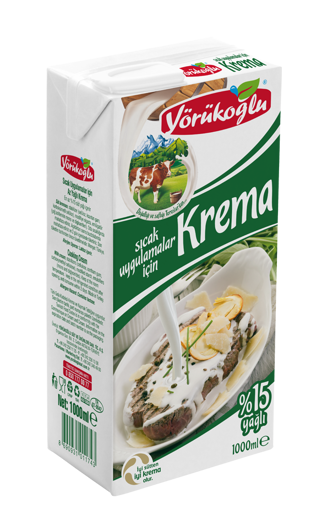 Yörükoğlu Pişirmelik %15 Yağlı Krema 200 Ml nin resmi