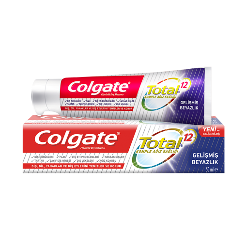 Colgate Total Profesyonel Beyazlık Diş Macunu 50 Ml nin resmi