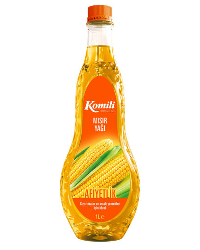 Komili Mısır Yağı 1 Lt nin resmi