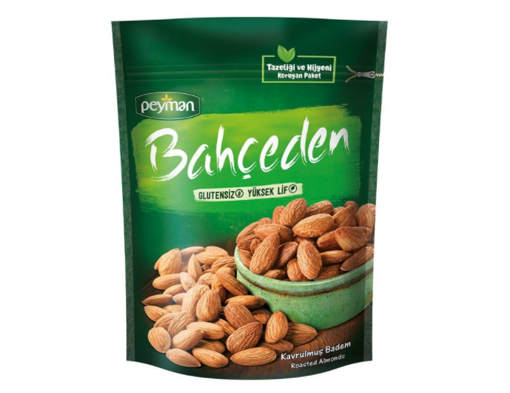 Bahçeden Kavrulmuş Badem 140 Gr nin resmi