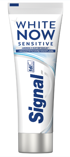 Signal White Now Sensitive Diş Macunu 75 Ml nin resmi