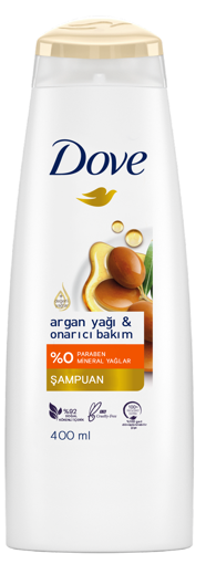 Dove Argan Yağı Özlü Şampuan 400 Ml nin resmi