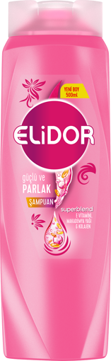 Elidor Güçlü ve Parlak Saçlar İçin Bakım Şampuanı 500 Ml nin resmi