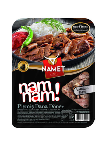 Namet Nam Nam Pişmiş Dana Döner 200 Gr nin resmi