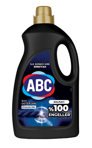 ABC Siyahlar İçin Sıvı Çamaşır Deterjanı 3000 Ml nin resmi