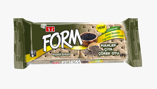 Eti Form Mahlep Chialı Çörekotlu Kepekli Bisküvi 40 Gr nin resmi