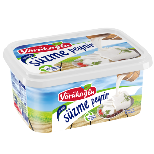 Yörükoğlu Süzme Peynir 450 Gr nin resmi