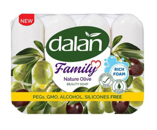 Dalan Family Zeytin Sabun 4*75 Gr nin resmi