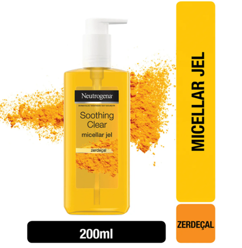 Neutrogena Soothing Clear Micellar Makyaj Temizleme Jeli nin resmi