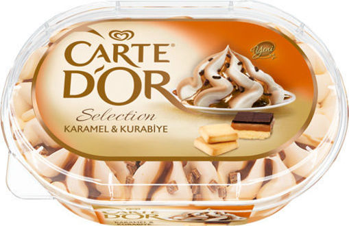 Carte d'Or Selection Karamel&Kurabiye Dondurma 800 Ml nin resmi