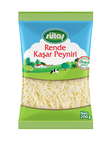 Sütaş Rende Kaşar Peyniri 200 Gr nin resmi