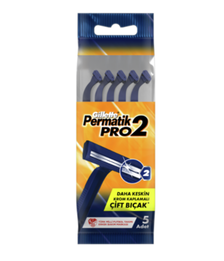 Permatik Pro 2 Tıraş Bıçağı 5'li nin resmi