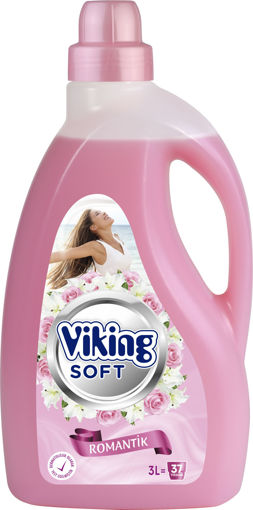 Viking Soft Romantik Çamaşır Yumuşatıcısı 3 Lt nin resmi