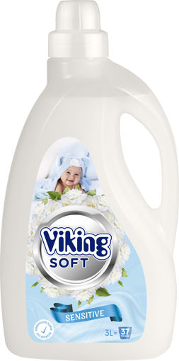 Viking Soft Sensitive Çamaşır Yumuşatıcısı 3 Lt nin resmi