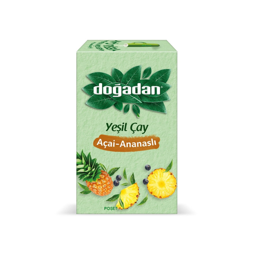 Doğadan Ananas Açaili Yeşil Çay 20'li nin resmi