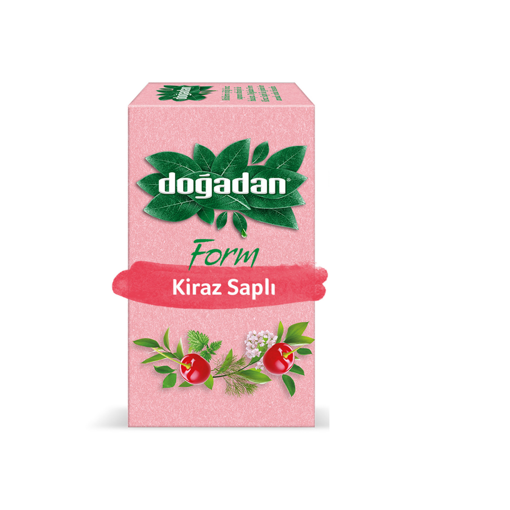 Doğadan Form Kiraz Saplı Bitki Çayı 20'li nin resmi