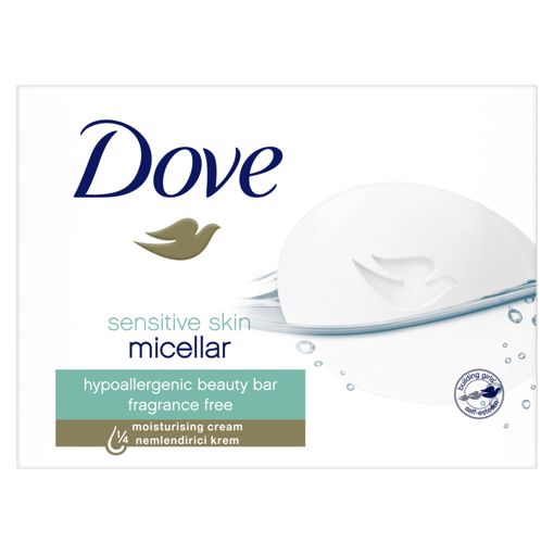 Dove Sabun Cream Bar Sensitive Micellar 100 Gr nin resmi