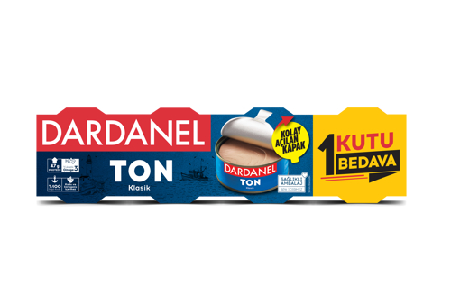 Dardanel Ton Balığı 4*75 Gr nin resmi