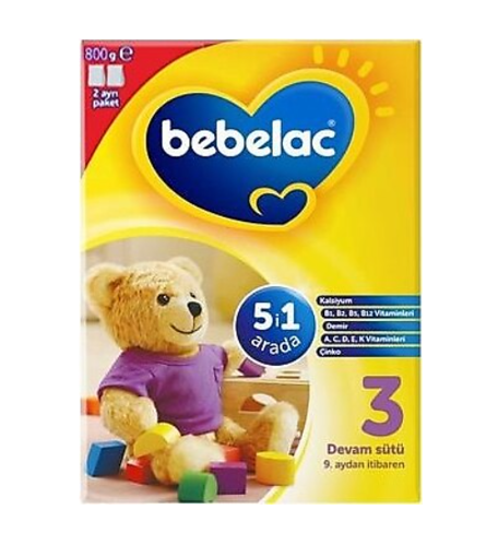 Bebelac 3 Bebek Sütü 800 Gr nin resmi