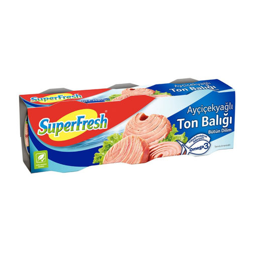 Superfresh Klasik Ton Balığı 3*75 Gr nin resmi