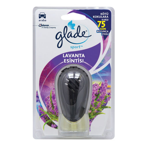 Glade Sport Lavanta Ferahlığı Oto Kokusu 7 Ml nin resmi