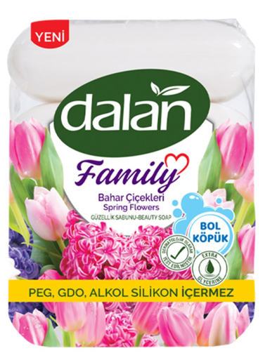 Dalan Family Bahar Kokulu Sabun 4*75 Gr nin resmi