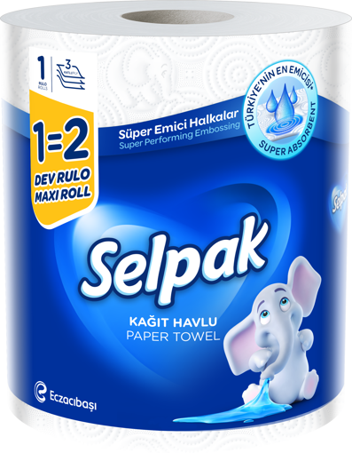 Selpak Dev Rulo Havlu 1=2 nin resmi