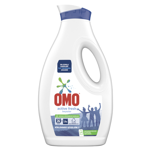 Omo Active Fresh Beyazlar İçin Sıvı Deterjan 1690 Ml nin resmi