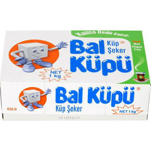 Balküpü Küp Şeker 1 Kg nin resmi