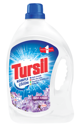 Tursil Power Jel Leylak Bahçesi Sıvı Çamaşır Deterjanı 33 Yıkama nin resmi