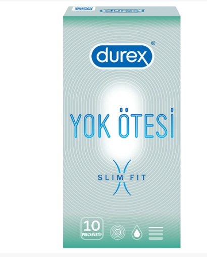 Durex Yok Ötesi Slim Fit 10 Adet nin resmi
