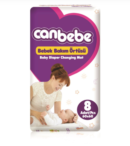 Canbebe Bebek Bakım Örtüsü nin resmi