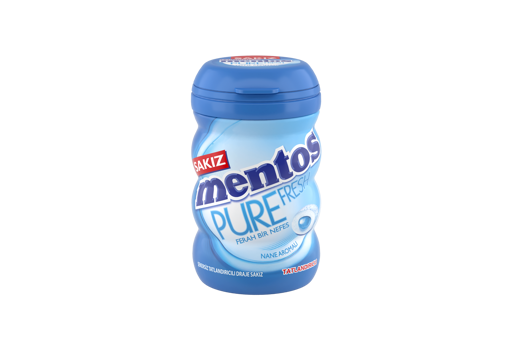 Mentos Pure Fresh Nane Aromalı Sakız 90 Gr nin resmi