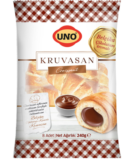 Uno Çikolatalı Kruvasan 240 Gr nin resmi