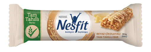 Nestle Tam Tahıllı Beyaz Çikolatalı Bar 22,5 Gr nin resmi