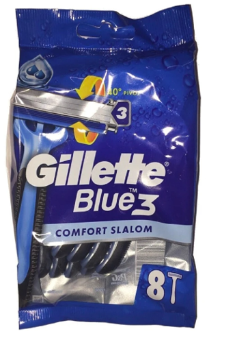 Gillette Blue 3 Slalom 8' Li Poşet nin resmi