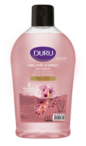 Duru Kiraz Çiçeği Kokulu Sıvı Sabun 1,5 Lt nin resmi