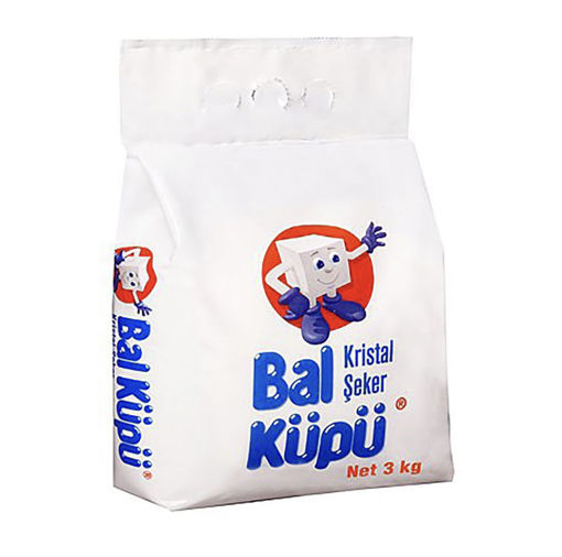 Balküpü Toz Şeker 3 kg nin resmi