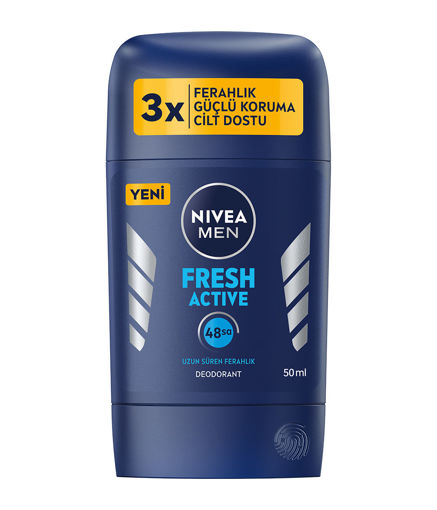 Nivea Men Fresh Active Roll-On Deodorant nin resmi