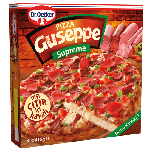 Dr.Oetker Guseppe Supreme Karışık Pizza 415 Gr nin resmi